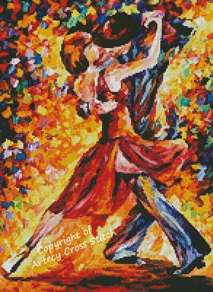 Mini In The Rhythm Of Tango - Artecy Cross Stitch