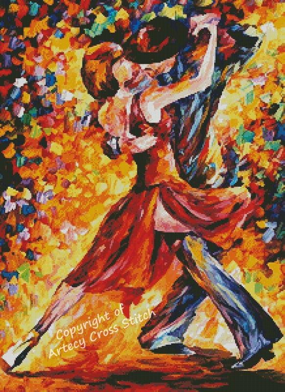 In The Rhythm Of Tango - Artecy Cross Stitch