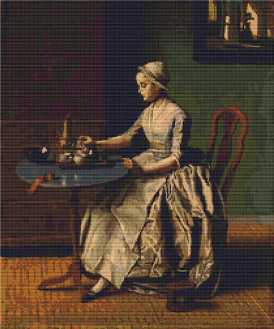 A Dutch Girl At Breakfast - Art of Stitch, The