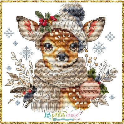 Christmas Reindeer - Les Petites Croix De Lucie