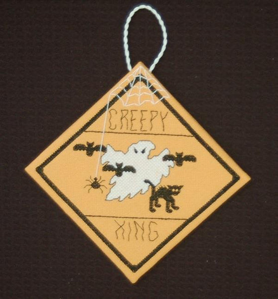 Halloween Road Sign Ornaments - Linda Jeanne Jenkins