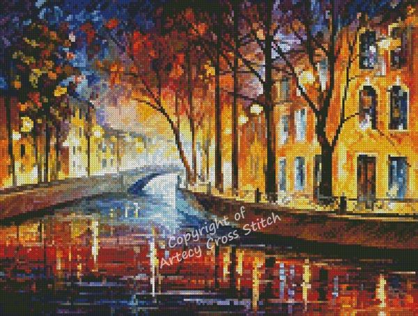 Mini Misty Night Melody - Artecy Cross Stitch