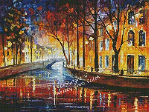 Mini Misty Night Melody - Artecy Cross Stitch