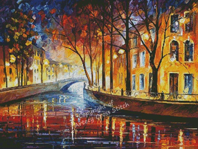 Misty Night Melody - Artecy Cross Stitch