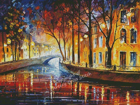 Misty Night Melody - Artecy Cross Stitch