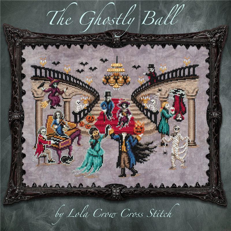 The Ghostly Ball - Lola Crow Cross Stitch