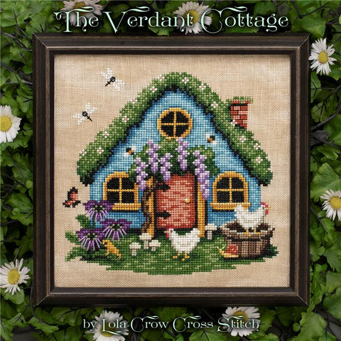 The Verdant Cottage - Lola Crow Cross Stitch