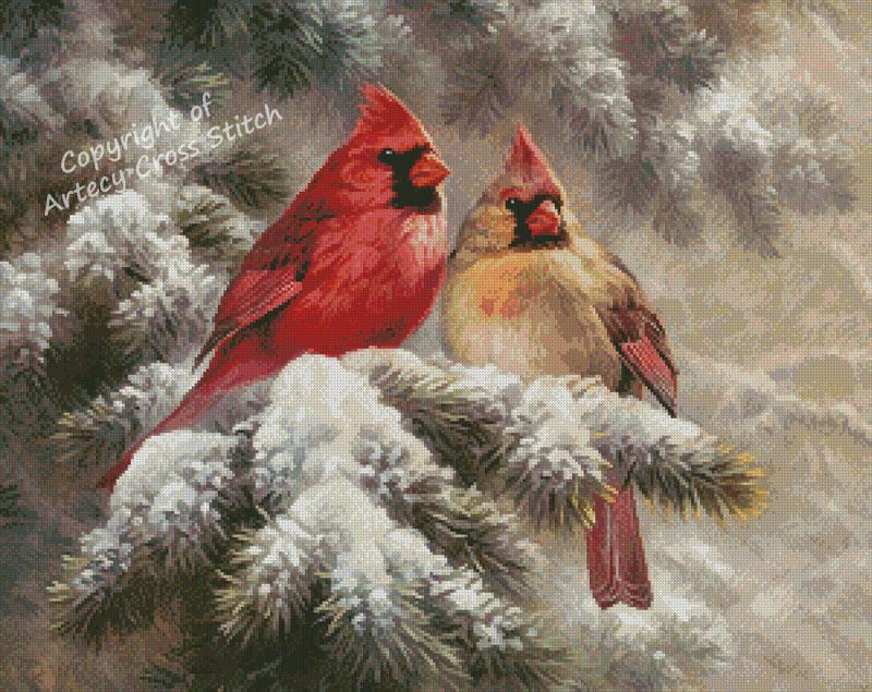 Snow Angels - Artecy Cross Stitch