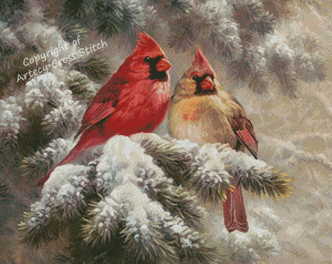 Snow Angels - Artecy Cross Stitch