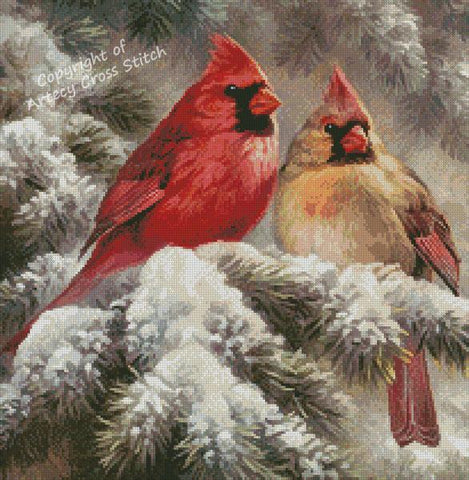 Snow Angels (Crop) - Artecy Cross Stitch