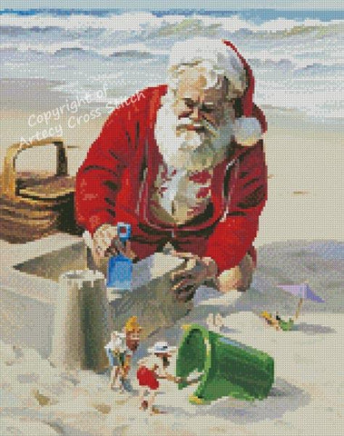 Mini Castles In The Sand - Artecy Cross Stitch