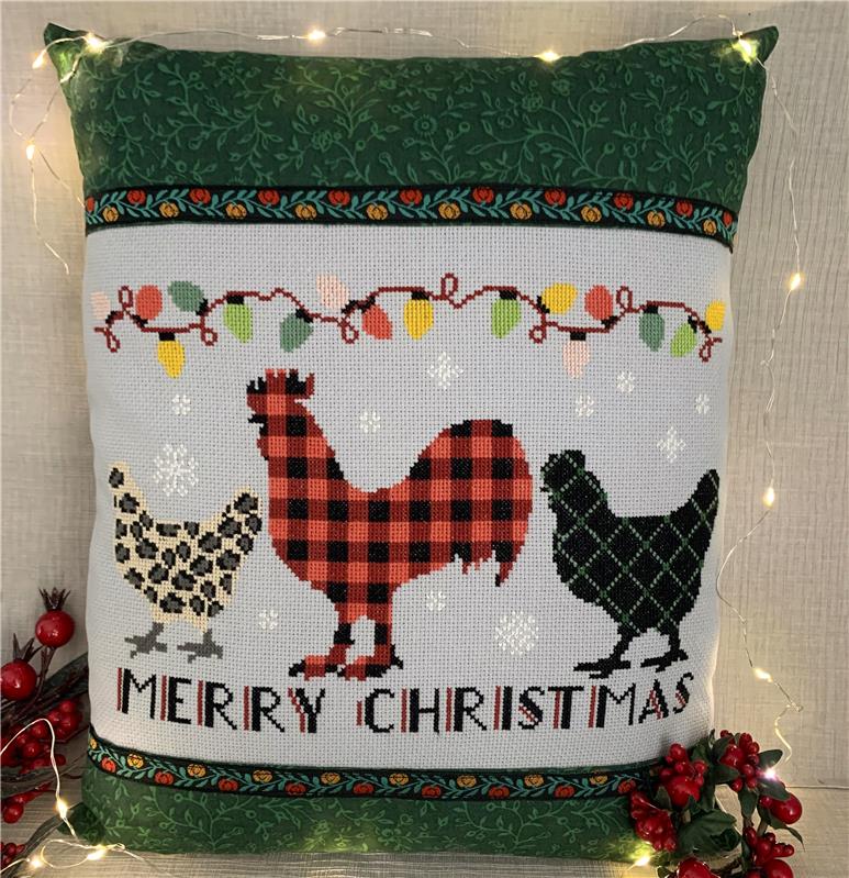 Hen Christmas Fashion - Twin Peak Primitives