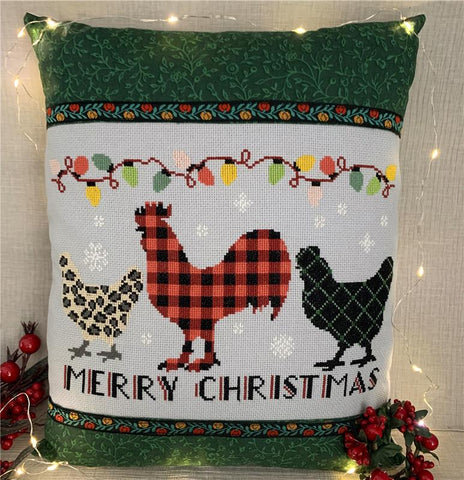 Hen Christmas Fashion - Twin Peak Primitives