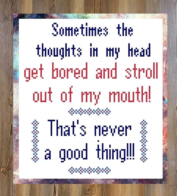 My Thoughts - Iris Originals