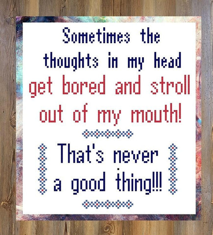 My Thoughts - Iris Originals