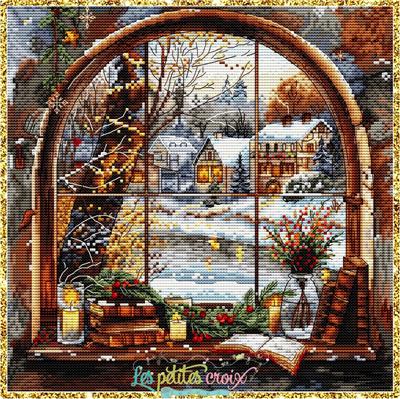 Christmas Window 2024 - Les Petites Croix De Lucie