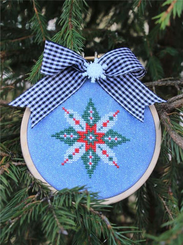 Christmas Snowflake - Cute Embroidery by Kate