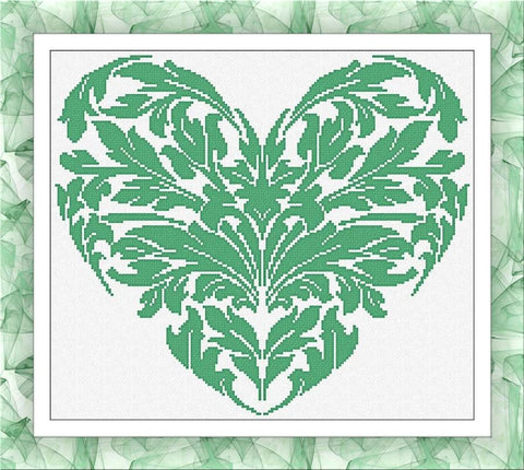 Leaves Heart - Alessandra Adelaide Needleworks