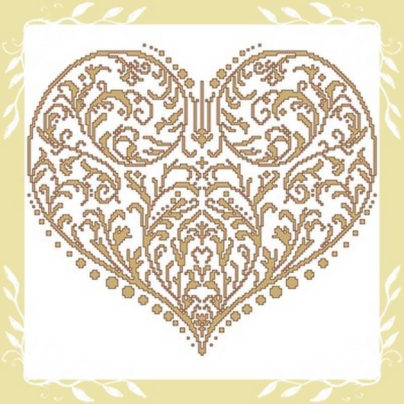Renaissance Heart - Alessandra Adelaide Needleworks