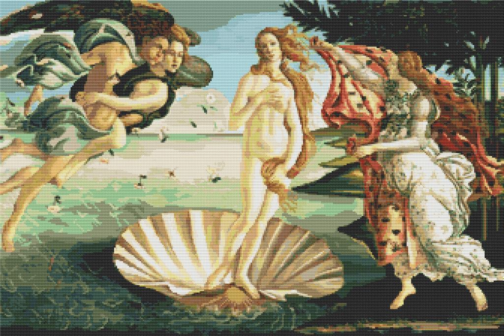 The Birth Of Venus - Art of Stitch, The