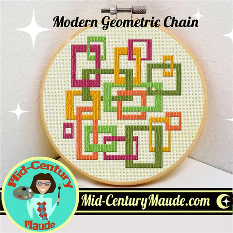 Modern Geometric Chain - Mid Century Maude