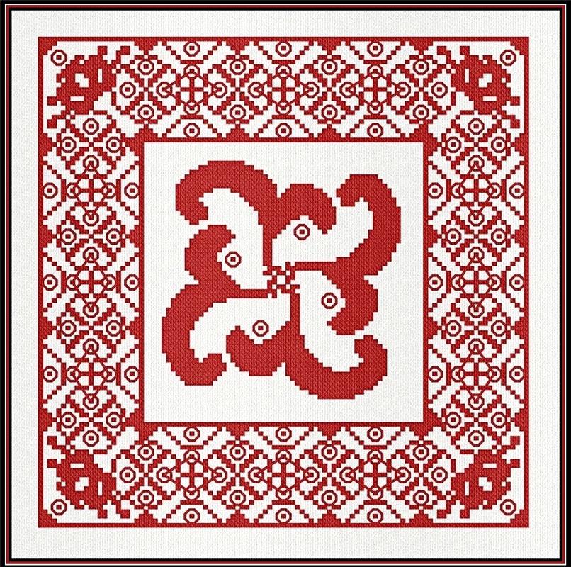 PC 1703 (Sampler Element 1703) - Alessandra Adelaide Needleworks