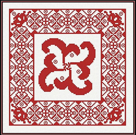 PC 1703 (Sampler Element 1703) - Alessandra Adelaide Needleworks