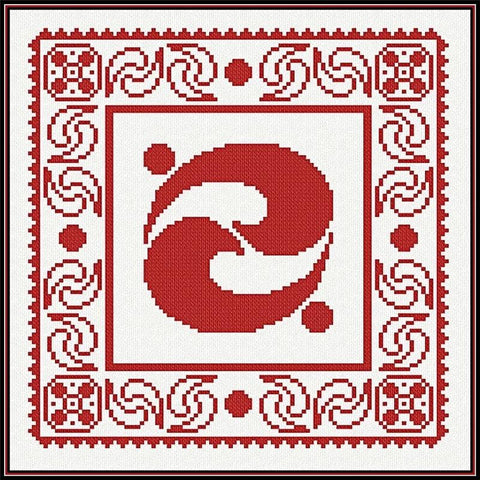 PC 1704 (Sampler Element 1704) - Alessandra Adelaide Needleworks