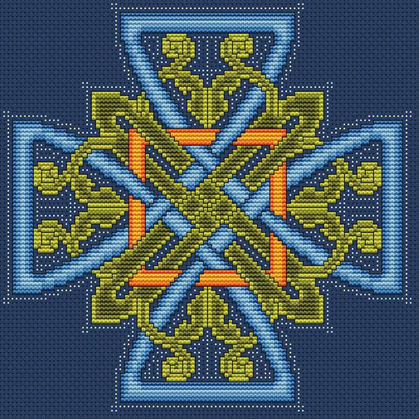 Woven Celtic Cross - Artists Alley