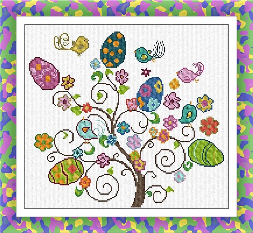 Easter Tree - Alessandra Adelaide Needleworks