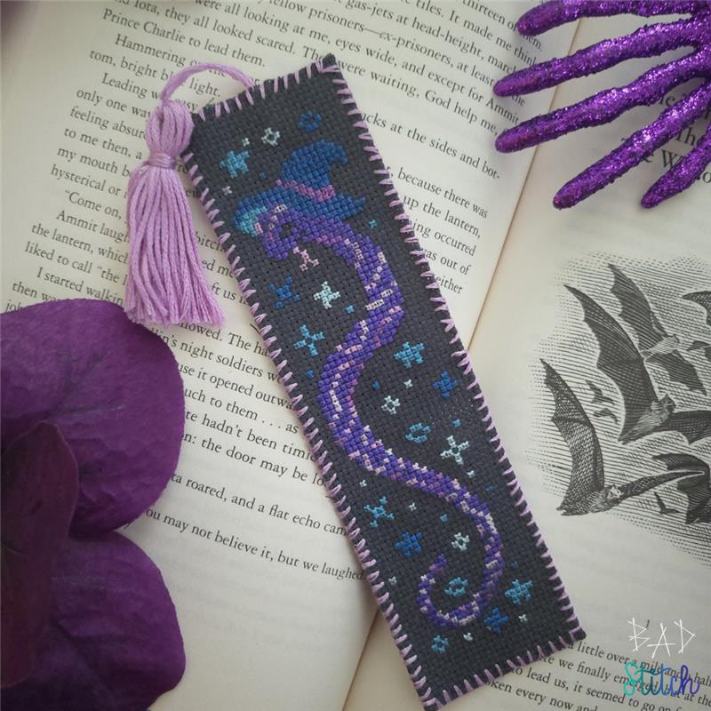 Magical Snake Bookmark - BAD Stitch