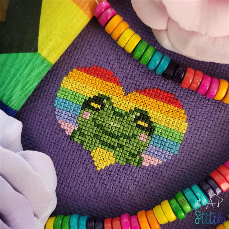 Froggo Loves You - BAD Stitch