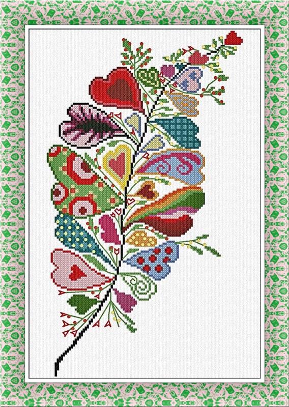 Feather Of Love - Alessandra Adelaide Needleworks