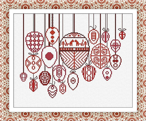 Easter In Red - Alessandra Adelaide Needleworks