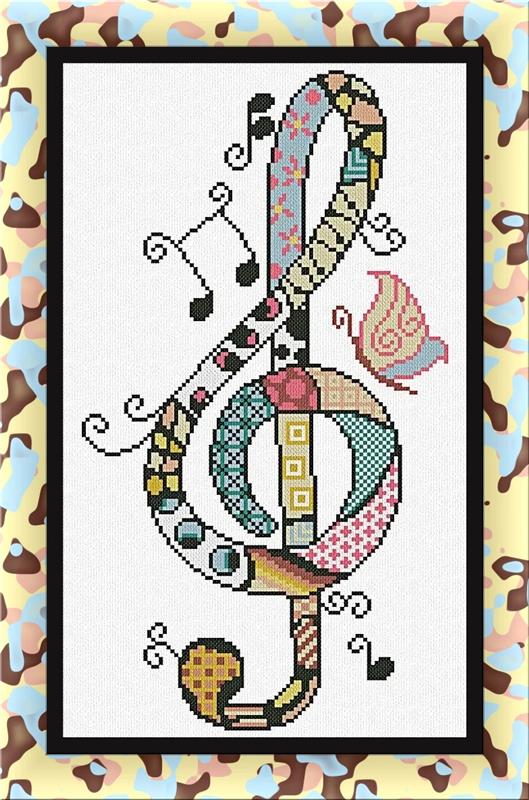 Funny Music - Alessandra Adelaide Needleworks