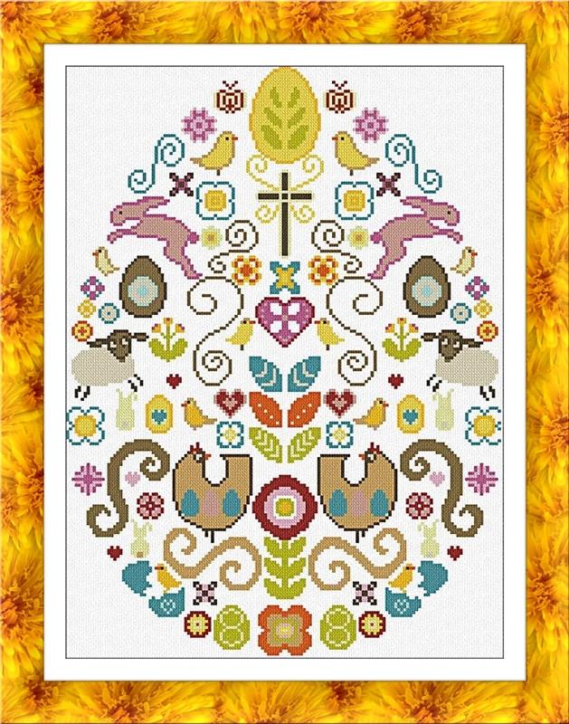 Happy Easter Farm - Alessandra Adelaide Needleworks