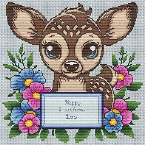 Mother's Day Deer - Artists Alley