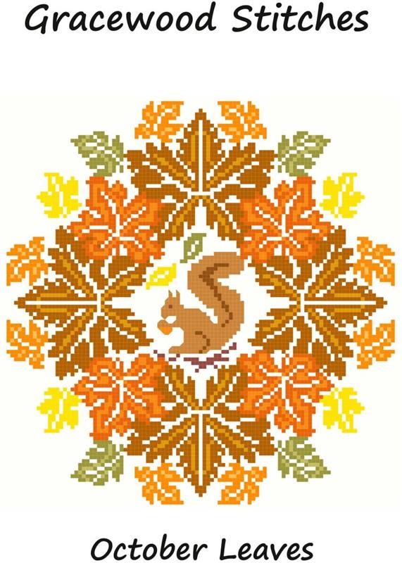 October Leaves - Gracewood Stitches