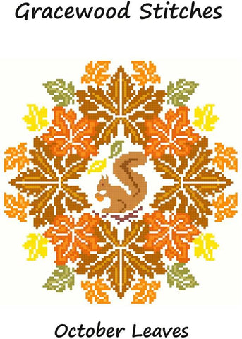 October Leaves - Gracewood Stitches