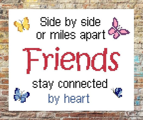 Friends Miles Apart - Iris Originals