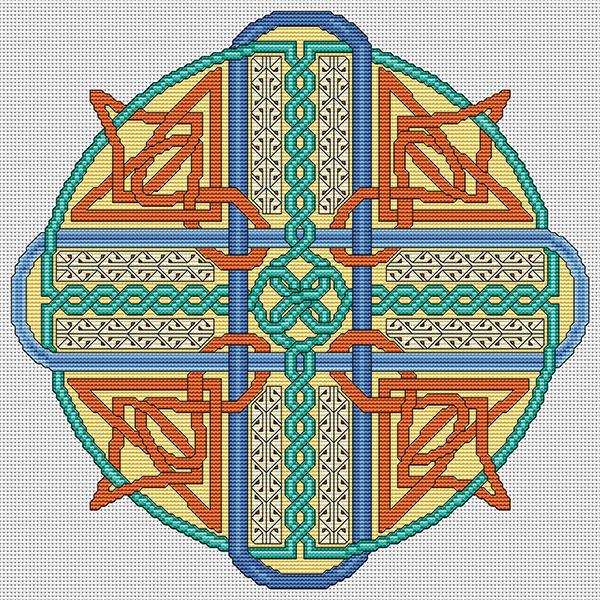 Celtic Knotwork Circle Motif - Artists Alley