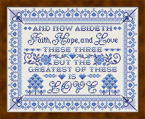 Love In Blue - Joan Elliott Designs