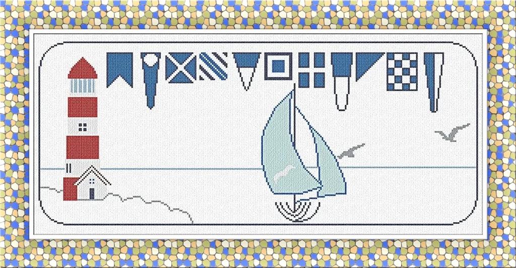 Sea Banner 2 - Alessandra Adelaide Needleworks