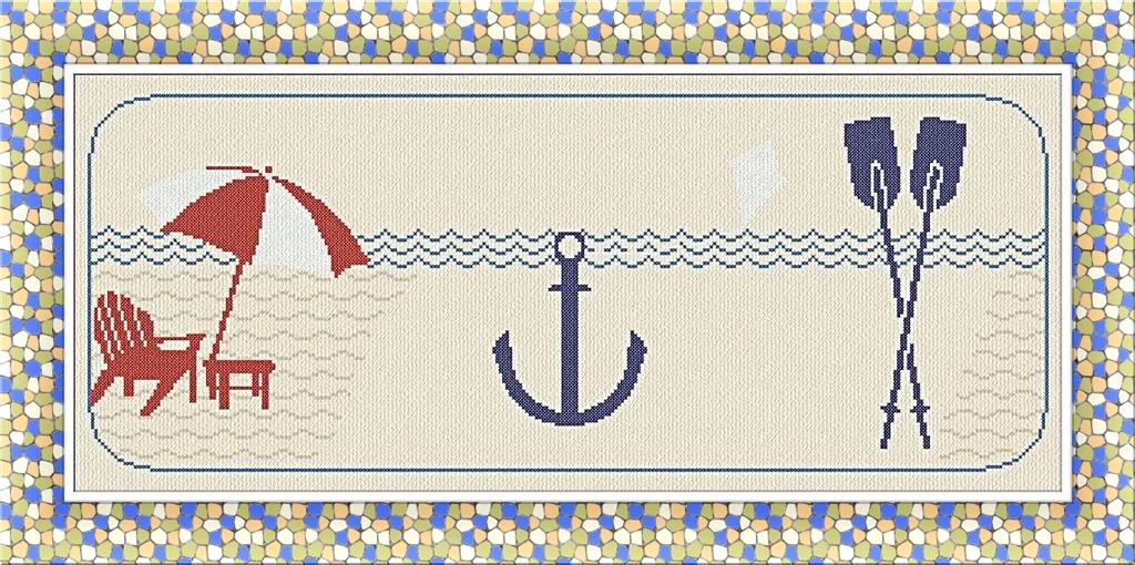 Sea Banner 3 - Alessandra Adelaide Needleworks
