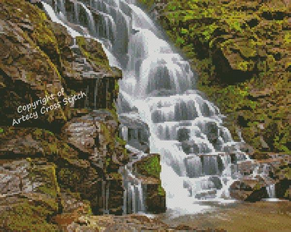 Mini Mossy Falls - Artecy Cross Stitch