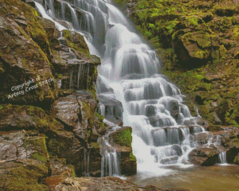 Mossy Falls - Artecy Cross Stitch