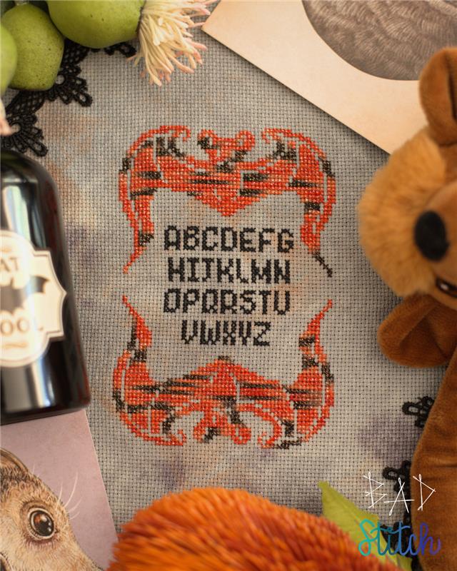Tiny AlphaBAT Sampler - BAD Stitch
