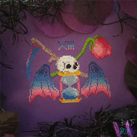 Vaporwave Memento Mori - BAD Stitch