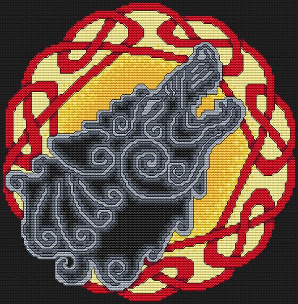 Tribal Wolf - Artists Alley