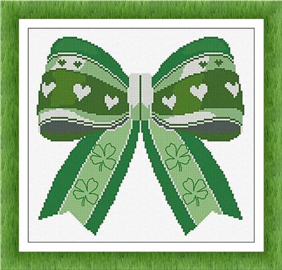 Lucky Heart Ribbon - Alessandra Adelaide Needleworks